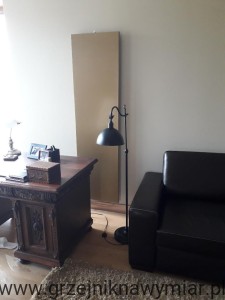 Panel Szklany SZARY GRAFITOWY