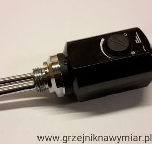 GRZAŁKA ŁAZIENKOWA RD10 300W CZARNA