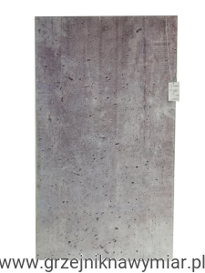 Grzejnik Panel Szklany + grafika BETON