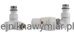 Zawór termostatyczny Vision biały